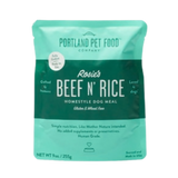 Portland Pet Food Company Rosie's Beef N' Rice Dog Meal Pouch