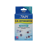 Api E.M. Erythromycin Freshwater Fish Bacterial Disease Medication 10 ct