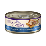 Wellness CORE Signature Selects Shredded Boneless Chicken & Chicken Liver Entrée in Sauce Canned Cat Food