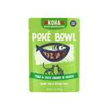Koha Poke Bowl Tuna & Duck Entrée in Gravy for Adult Cats