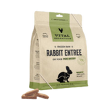 Vital Essentials Rabbit Patties Frozen Grain-Free Cat Food 28 oz