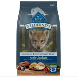 Blue Buffalo Wilderness Nature's Evolutionary Diet with Chicken & Wholesome Grains Puppy Recipe Dry Dog Food 13 lb