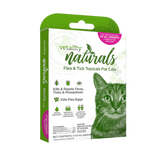 Vetality Naturals Flea & Tick Topicals for Cats, Kills & Repels Fleas, Ticks & Mosquitoes- 3 pack 