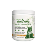 Vetality Naturals Oral Flea & Tick Chews for Cats, Natural Defense Against Fleas, Ticks & Mosquitoes 120 ct
