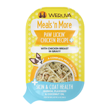 Weruva Meals 'N More Paw Lickin' + Skin & Coat Chicken Recipe with Chicken Breast in Gravy Wet Dog Food