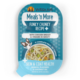 Weruva Meals 'N More Funky Chunky + Skin & Coat Chicken Recipe with Chicken Breast & Veggies in Gravy Wet Dog Food