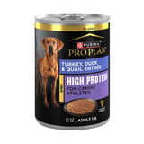 Purina Pro Plan Sport High Protein Turkey, Duck & Quail Entrée Wet Dog Food