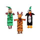Spot Holiday Multi Squeaker Plush Dog Toy, Assorted 
