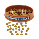 Pets First Indianapolis Colts Slow Feeder Dog Bowl 
