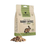 Vital Essentials Freeze-Dried Raw Rabbit Entrée Mini Nibs Dog Food 5.5 oz
