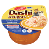 Inaba Dashi Delights Chicken with Tuna Recipe Wet Cat Treat 2.5 oz