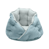 Furhaven Calming Hug Bolster Pet Bed, 18 x 18 in 