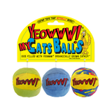 Yeowww My Cats Balls Cat Toy 3 pk