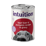 Intuition Beef Liver & Pumpkin Recipe in Gravy Grain-Free Canned Dog Food