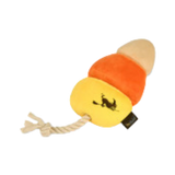 P.l.a.y. Halloween Howling Haunts Canine Corn Plush Dog Toy 