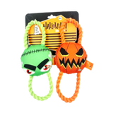 Petrageous Halloween Pumpkin & Goonie Rope Dog Toys 2 pk
