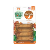 Nylabone Healthy Edibles All-Natural Long Lasting Bacon Flavor Chew Dog Treats, 8 pk up to 15 lbs