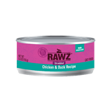 Rawz Chicken & Duck Recipe Shredded Canned Cat Food