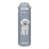 E & S Imports Serengeti Poodle Stainless Steel Water Bottle 24 oz