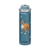 E & S Imports Serengeti Boxer Stainless Steel Water Bottle 24 oz