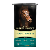 Kalmbach Feeds Right Choice Solutions 12% Pellet Horse Feed for Mature Horses 50 lb