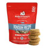 Stella & Chewy's Simply Venison Freeze-Dried Raw Dinner Patties for Dogs 14 oz