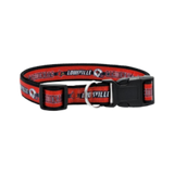 Pets First Louisville Cardinals Satin Adjustable Dog Collar
