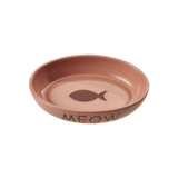 Spot Portofino Blush Pink Oval Cat Dish 6 in