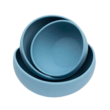 Fuzzyard Life Silicone French Blue Dog Pet Food & Water Bowl