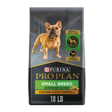 Purina Pro Plan Shredded Blend Chicken & Rice Formula Small Breed Dry Dog Food 18 lb