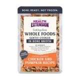 Health Extension Whole Foods Gently Cooked in Bone Broth Chicken & Pumpkin Recipe Dog Food