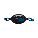 Pets First Carolina Panthers Nylon Football Dog Toy 15 in