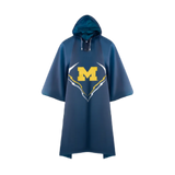Pets First Michigan Wolverines Premium Poncho for Humans 