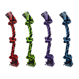 Incredipet 3-Knot Rope Dog Toy, Assorted 15 in