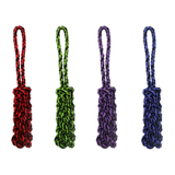 Incredipet Rope Tug with Braided Stick Dog Toy, Assorted 16 in