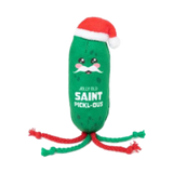 Fuzzyard Holiday Jolly Old Saint Pickl-ous Cat Toy 7 in