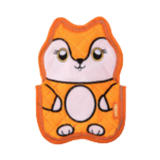 Growl Flip Floppz Fergie the Fox Plush Dog Toy 8.5 in