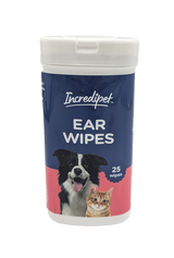 Incredipet Ear Pet Wipes 25 ct