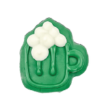 Bosco & Roxy St. Patrick's Day Green Beer Mug Dog Cookie Treat 