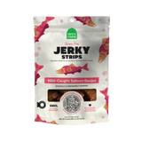 Open Farm Grain-Free Wild-Caught Salmon Recipe Jerky Strips Dog Treats 5.6 oz