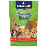 Vitakraft Crunchy Bears Small Animal Treats for Rabbits, Guinea Pigs & Hamsters 4 oz