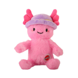 Spot Axolotl with Hat Plush Dog Toy, Assorted 6 in