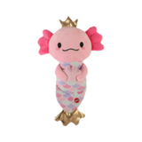 Spot Axolotl Mermaid Plush Dog Toy 10 in