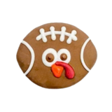 Bosco & Roxy Fall Turkey Football Dog Cookie Treat 