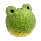 Petlou EZ Squeaky Frog Ball Stuffing-Free Dog Toy 4 in