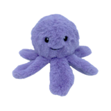 Petlou EZ Squeaky Octopus Ball Stuffing-Free Dog Toy 4 in