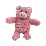 Petlou Pig Plush Dog Toy 9 in
