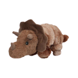Petlou Dino Friends Triceratops Plush Dog Toy 26 in