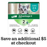 Advantage Topical Flea Treatment for Kittens 2 pk