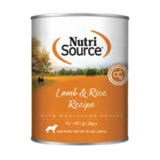 Nutrisource Lamb & Rice Recipe with Wholesome Grains Canned Dog Food